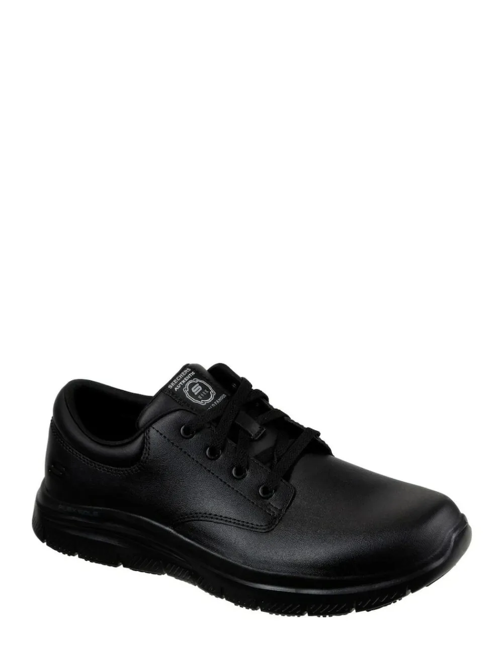 Skechers Black Mens Flex Advantage Fourche Slip Resistant Work Shoes^ Shoes