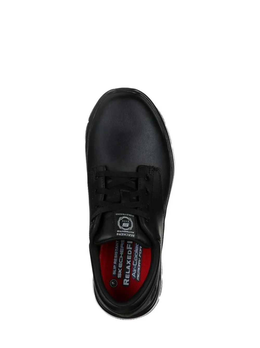 Skechers Black Mens Flex Advantage Fourche Slip Resistant Work Shoes^ Shoes