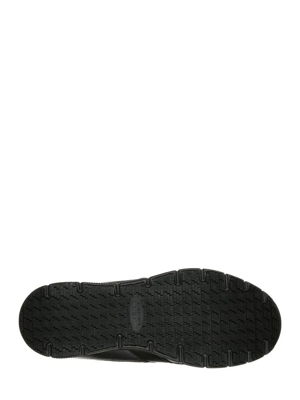 Skechers Black Mens Relaxed Fit Work Trainers^ Sneakers