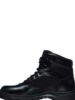 Skechers Black Mens Wascana Benen Waterproof Tactical Slip Resistant Boots^ Boots|Boots