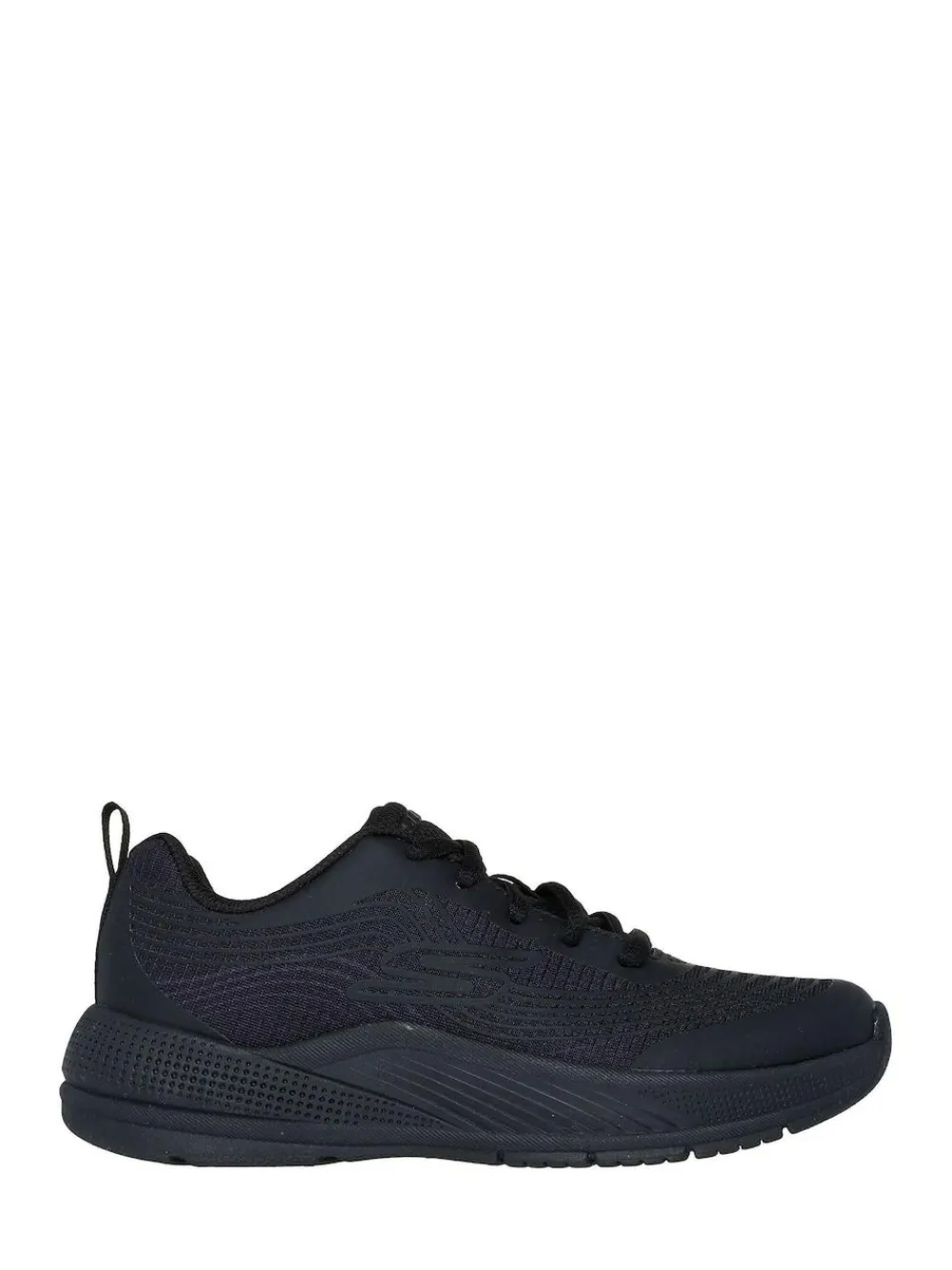 Outlet Skechers Black Microspec Advance Trainers