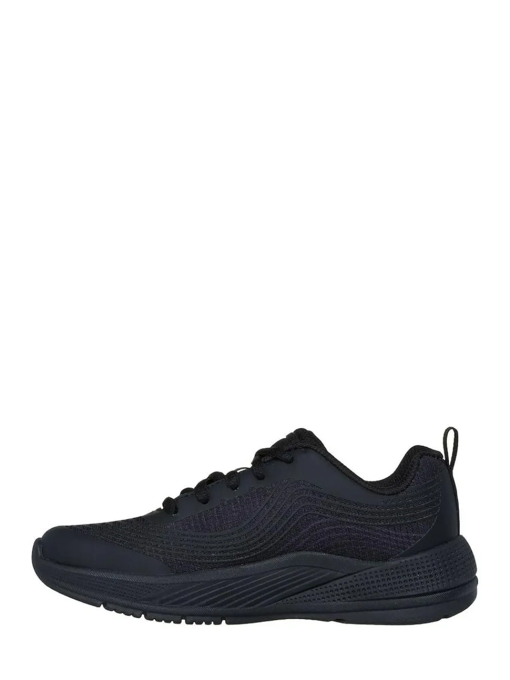 Outlet Skechers Black Microspec Advance Trainers