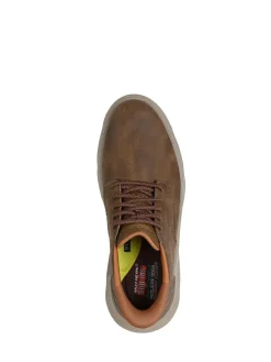 Clearance Skechers Garza Duran Shoes Brown