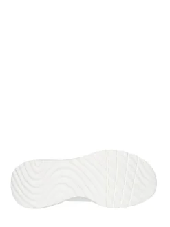 Best Skechers Chalk White BOBS Sport Squad Chaos Slip In Trainers