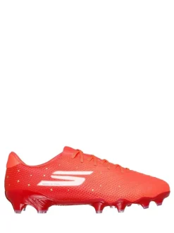 Hot Skechers Red Adult Mens Soft Ground Football Boots