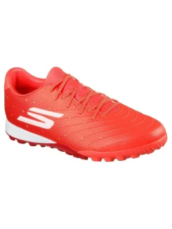 Skechers Red Turf Ground Football Boots^ Soccer Cleats