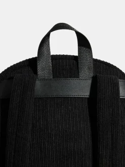 Hot Skinnydip Black Celestial Silver Cord Backpack