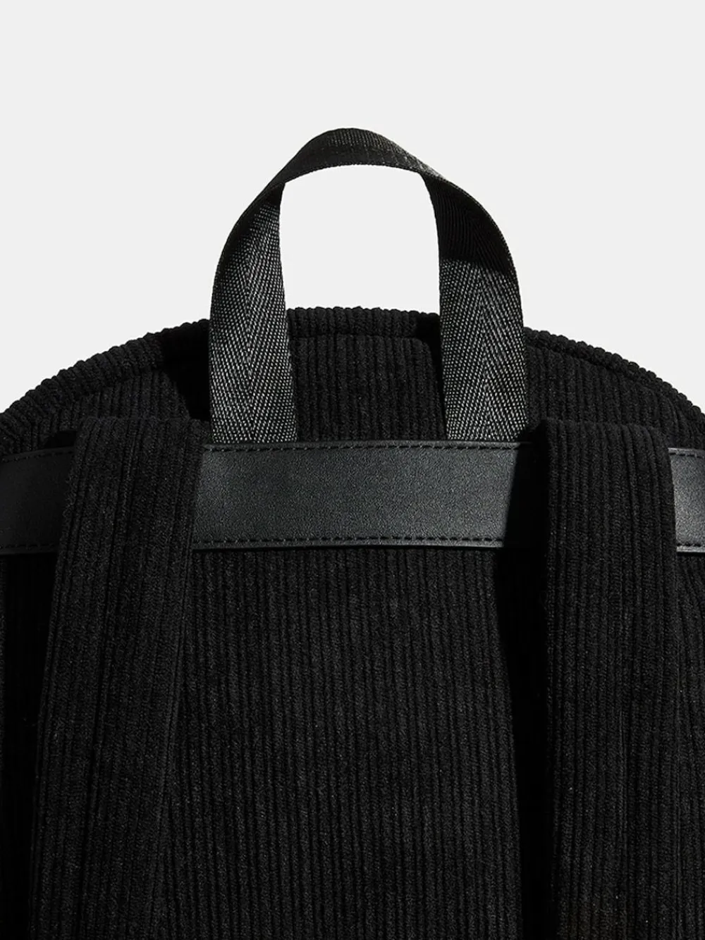 Hot Skinnydip Black Celestial Silver Cord Backpack