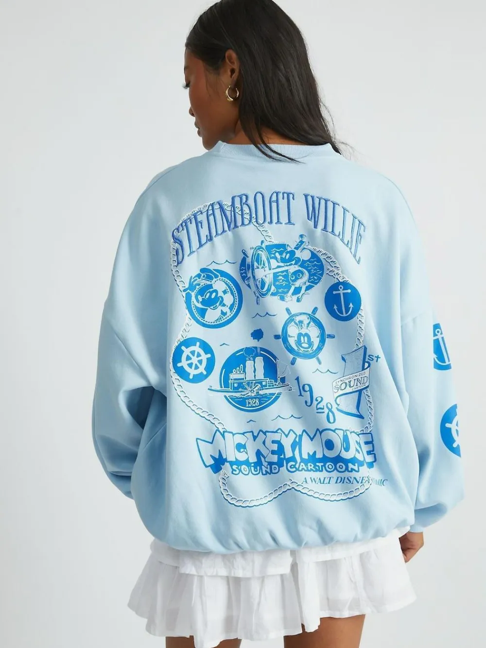 Skinnydip Blue Whatever Sweatshirt^Women Hoodies & Sweatshirts