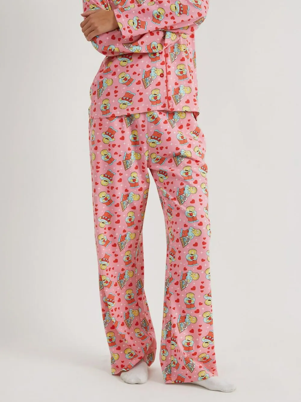 Skinnydip Pink The Simpsons x Ralph I Choose You Pyjamas Set^Women Pyjamas
