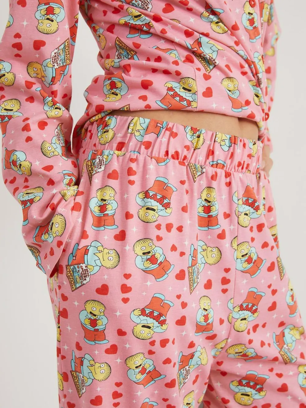 Skinnydip Pink The Simpsons x Ralph I Choose You Pyjamas Set^Women Pyjamas