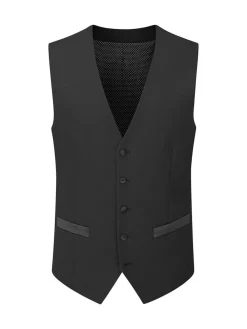 Skopes Black Cavendish Single Breasted Dinner Suit Waistcoat