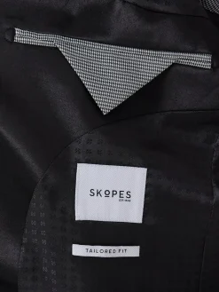 Skopes Black Double Breasted Sinatra Fit Dinner Suit Jacket^ Black Suits|Suits & Tuxedos