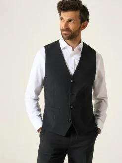 Skopes Single Breasted Wool Rich Darwin Suit Waistcoat^ Vests