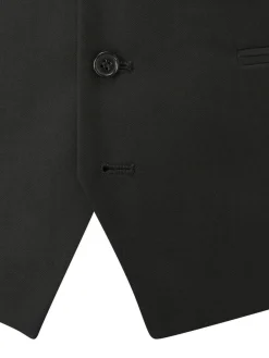 Skopes Black Single Breasted Ronson Dinner Suit Waistcoat