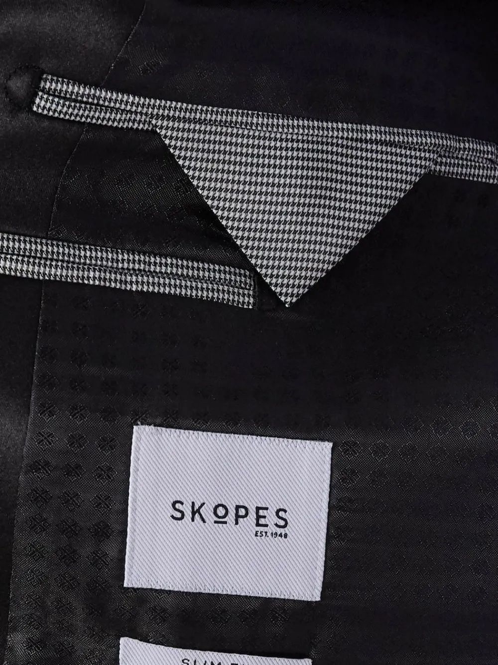 Discount Skopes Black Slim Sinatra Fit Dinner Suit Jacket