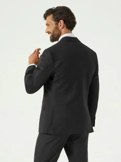 Skopes Slim Tailored Fit Farnham Suit Jacket^ Black Suits