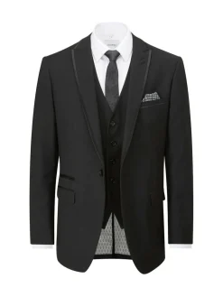 Clearance Skopes Black Tailored Fit Ronson Dinner Suit Jacket