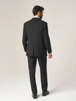 Skopes Tailored Fit Madrid Suit: Jacket^ Black Suits