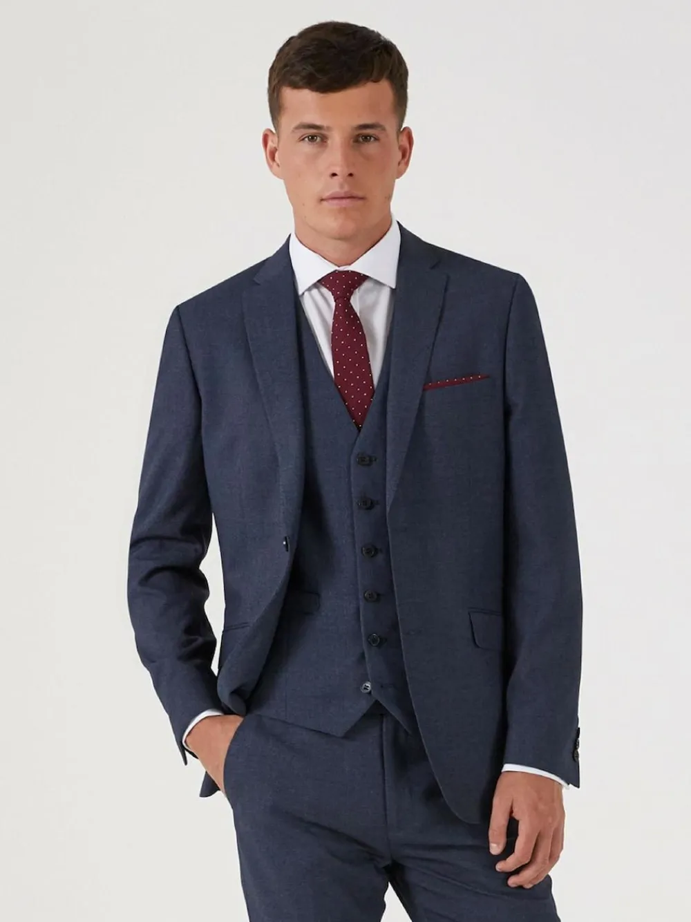 Best Skopes Slim Harcourt Suit Jacket Blue