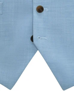 Skopes Blue Tailored Fit Lucien Suit Waistcoat^ Vests
