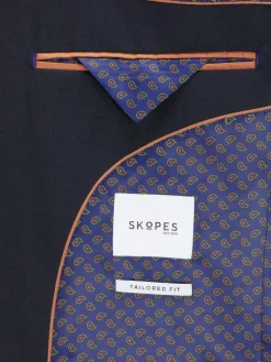 Clearance Skopes Tailored Fit Tailored Fit Farnham Suit Jacket Blue