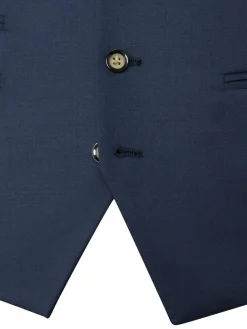 Skopes Blue Tailored Fit Wool Blend Joss Suit Waistcoat^ Vests