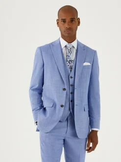 Best Skopes Tailored Fit Tailored Fit Redding Suit: Jacket Blue