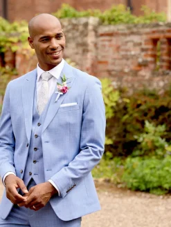 Best Skopes Tailored Fit Tailored Fit Redding Suit: Jacket Blue