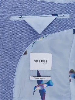 Best Skopes Tailored Fit Tailored Fit Redding Suit: Jacket Blue