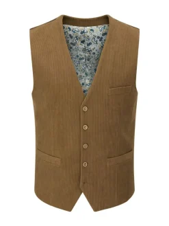 Skopes Dorsey Suit Corduroy Waistcoat^ Vests