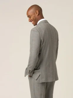 Skopes Brown Haley Tailored Fit Check Suit Jacket^ Suits & Tuxedos