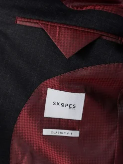 Skopes Wool Rich Darwin Suit Jacket Charcoal Grey