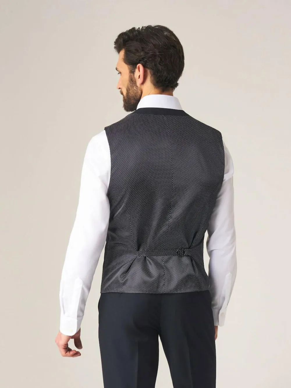 Hot Skopes Madrid Regular Fit Suit Waistcoat Dark Navy Blue