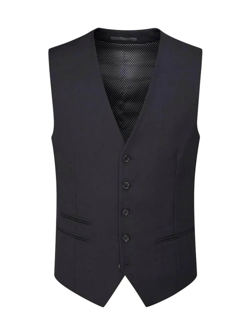 Hot Skopes Madrid Regular Fit Suit Waistcoat Dark Navy Blue