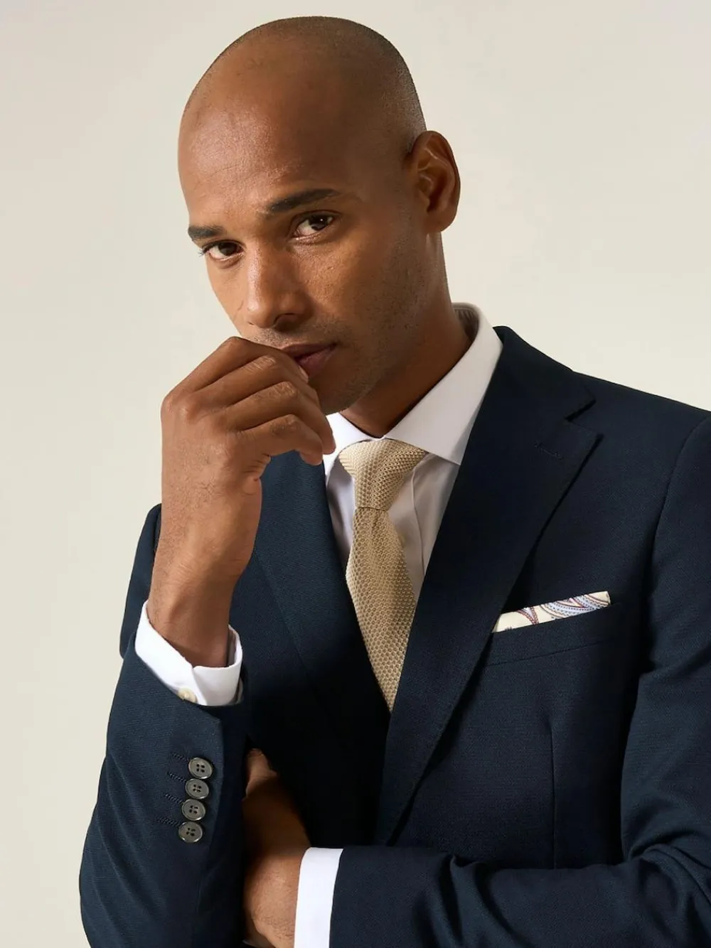 Skopes Slim Harcourt Suit Jacket Dark Navy Blue