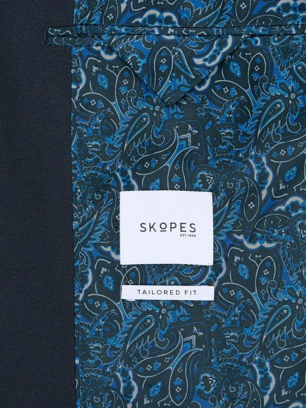 Skopes Slim Harcourt Suit Jacket Dark Navy Blue