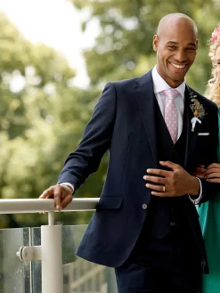 Skopes Dark Navy Blue Tailored Harcourt Suit Jacket^ Suits & Tuxedos|Blue Suits