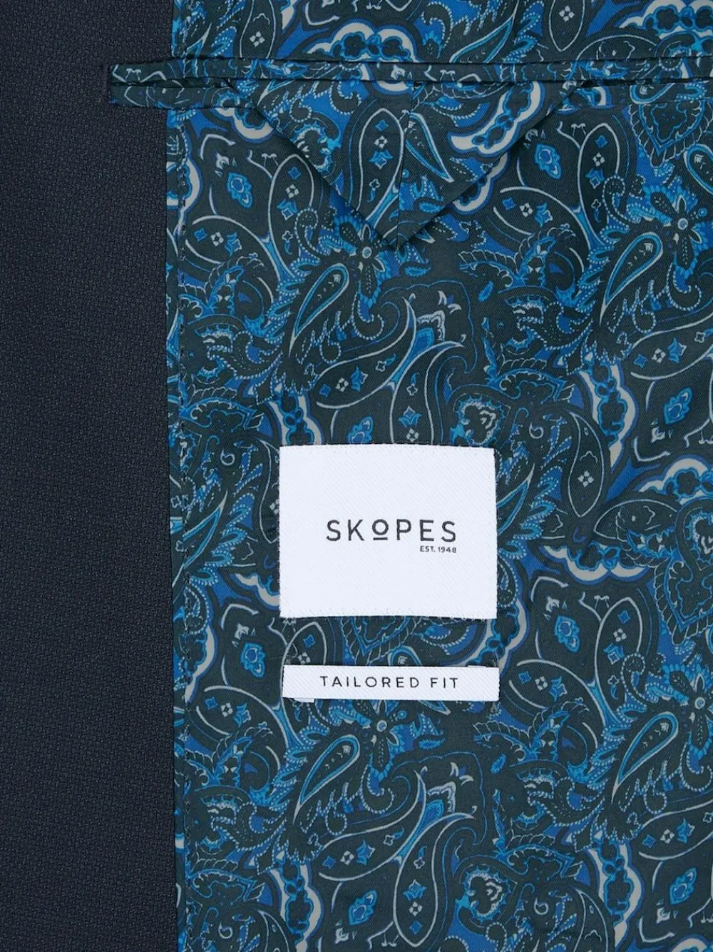 Skopes Dark Navy Blue Tailored Harcourt Suit Jacket^ Suits & Tuxedos|Blue Suits