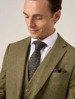 Skopes Fox Tailored Fit Textured Suit Jacket^ Suits & Tuxedos