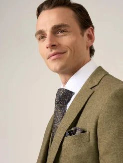 Skopes Fox Tailored Fit Textured Suit Jacket^ Suits & Tuxedos