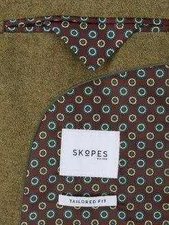 Skopes Fox Tailored Fit Textured Suit Jacket^ Suits & Tuxedos
