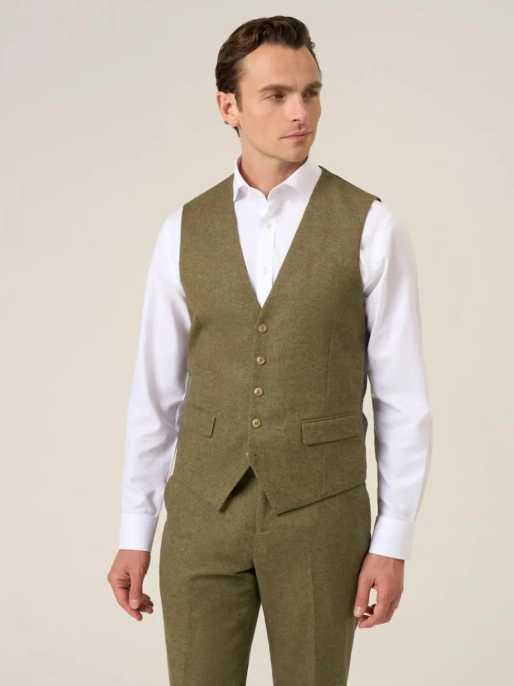 Skopes Fox Textured Suit Waistcoat^ Vests