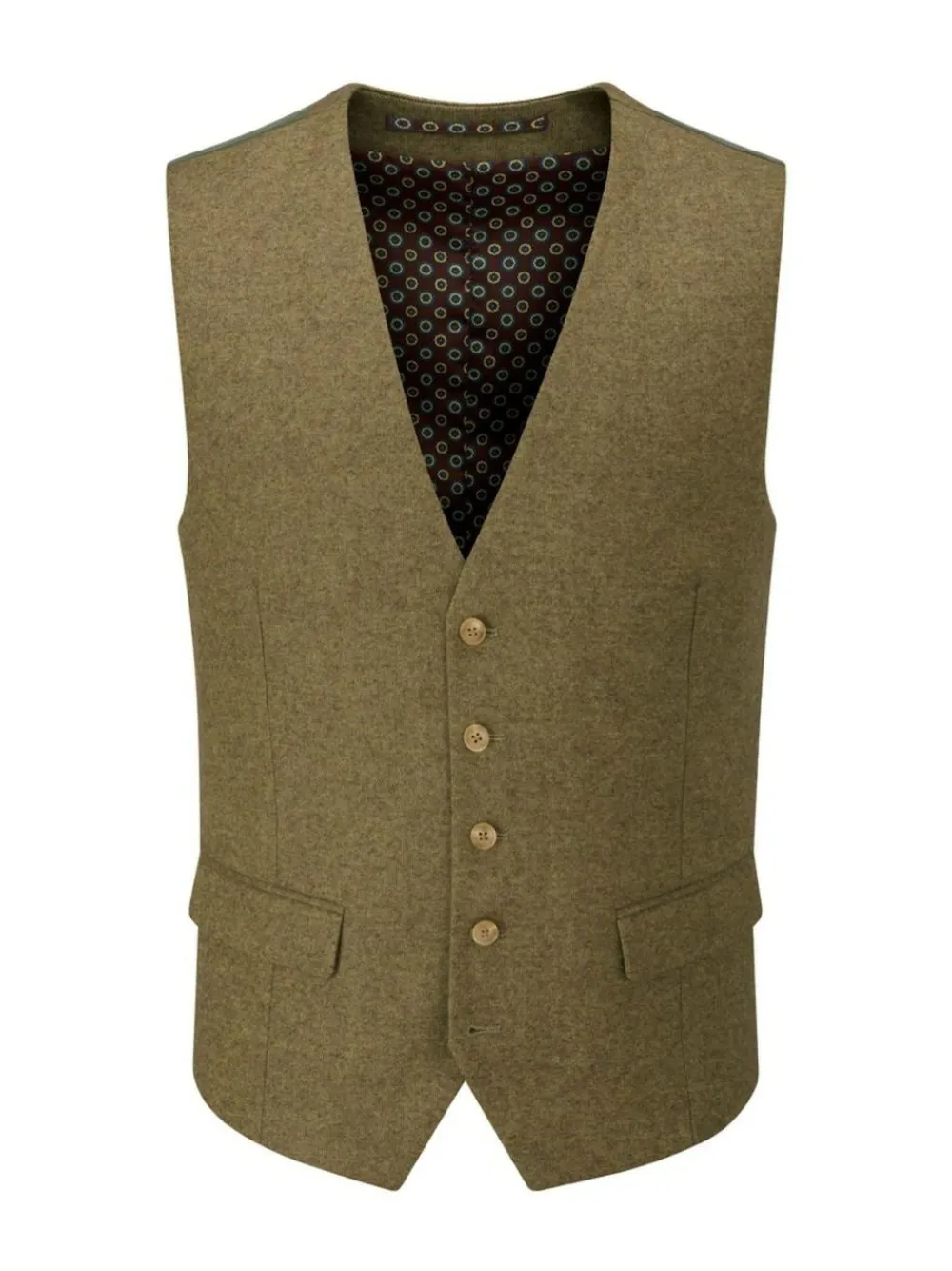 Skopes Fox Textured Suit Waistcoat^ Vests