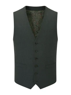 Discount Skopes Green Single Breasted Harcourt Single Breasted Tailored Fit Suit Waistcoat