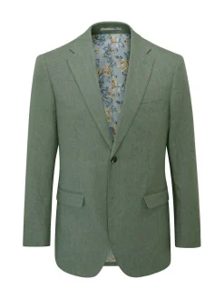 Skopes Tailored Fit Calvados Linen Blend Suit Jacket^ Suits & Tuxedos