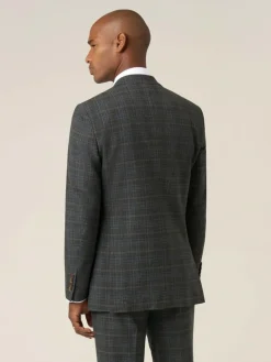 Online Skopes Grey Margrave Tailored Fit Check Suit Jacket