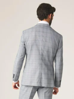 Skopes Slim Fit Anello Check Suit Jacket^ Suits & Tuxedos|Grey Suits
