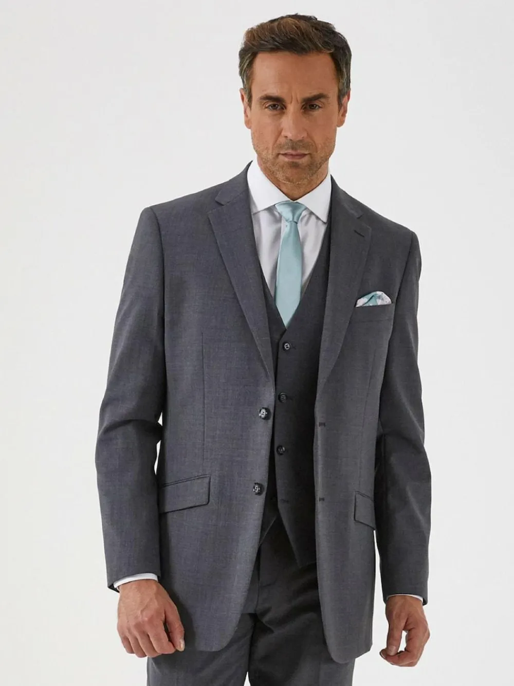 Outlet Skopes Wool Rich Darwin Suit Jacket Grey