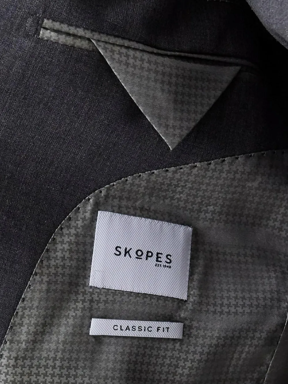 Outlet Skopes Wool Rich Darwin Suit Jacket Grey